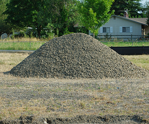 pile of gravel