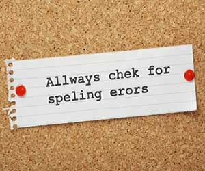 spelling mistakes