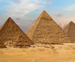 The great pyramids