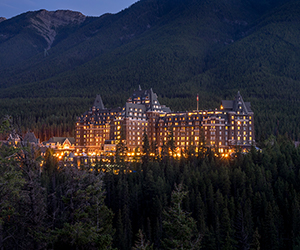 Banff Springs Hotel haunted staircase